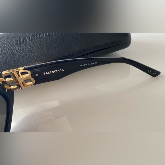 Balenciaga eyewear BB0095s black sunglasses - Picture 8 of 8